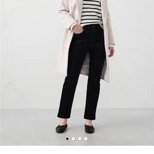 Banana Republic Black  SLIM HIGH-RISE CORDUROY PANT